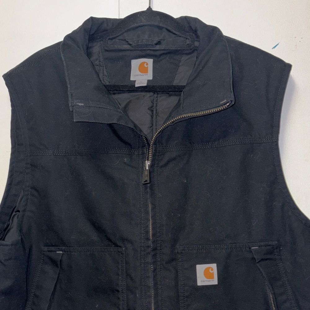 Carhartt Black Work Vest - Picture 4 of 12